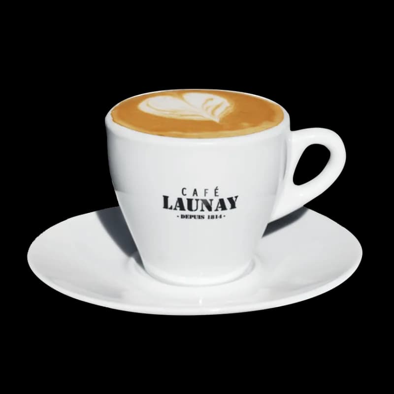Tasses porcelaine Café Launay · 15 cl