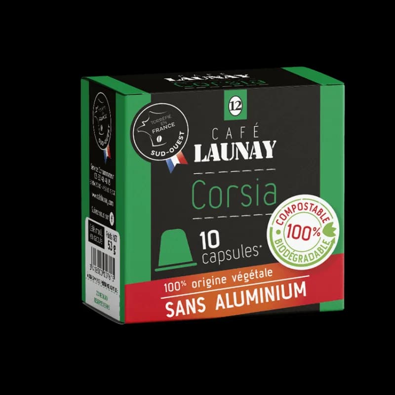 Corsia · Capsules compatibles Nespresso®